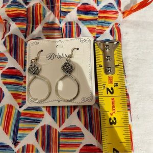 Silver Drop Earrings - Brighton